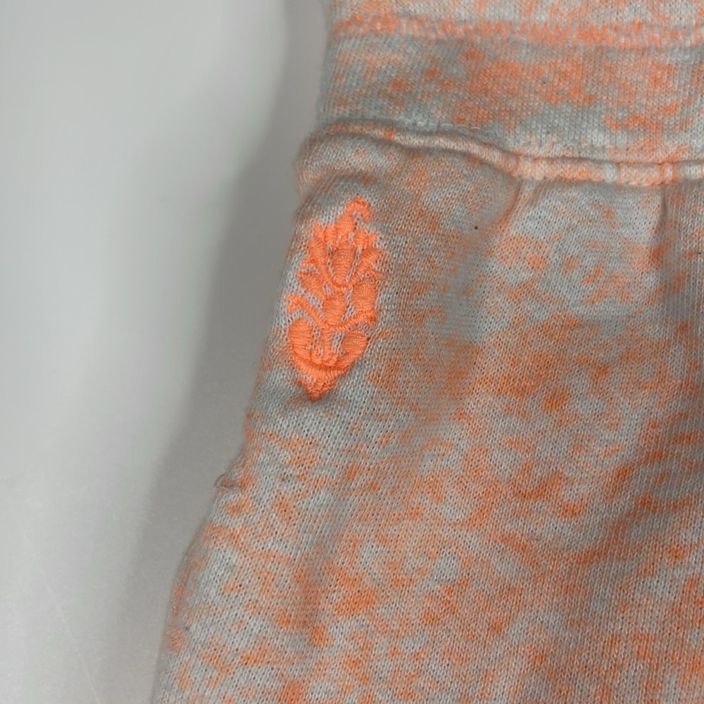 FP Movement Sun and Done Lace Joggers Orange Motif Size Small - Picture 11 of 14